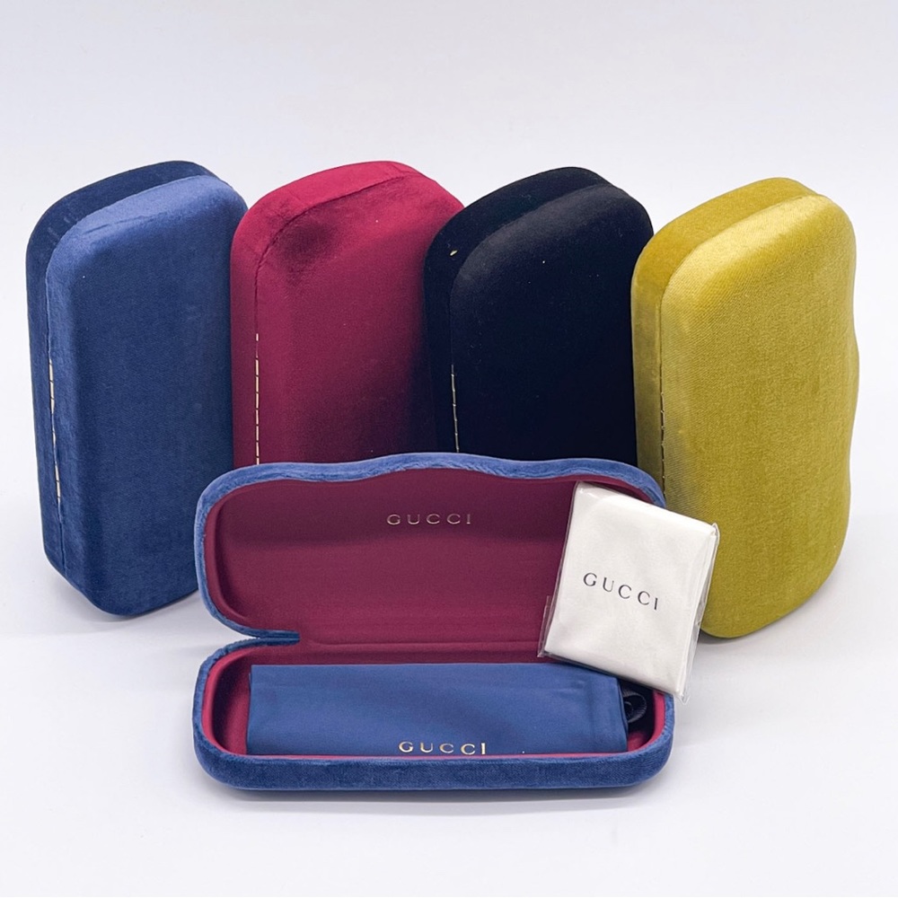 NEW GUCCI GG1080S 001 OVERSIZED SUNGLASSES GUCCI GG1080S BLACK EYEWEAR - Picture 12 of 12